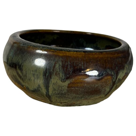 Handmade Pottery Ceramic Signed Cody Rose Glazed Bowl - Picture 6 of 7